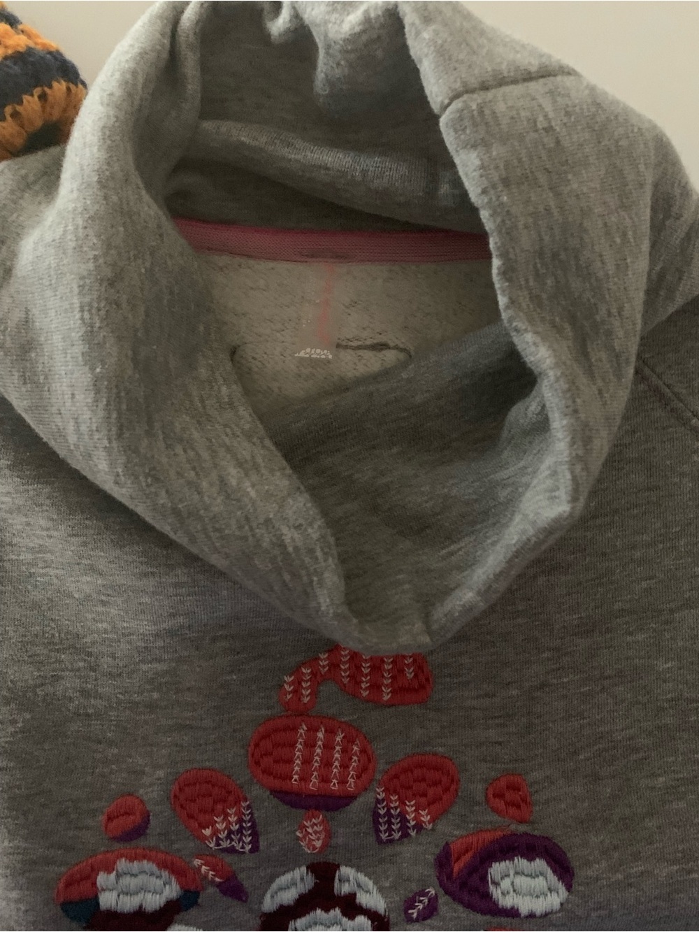 🆕WOT FP MOVEMENT On Your Mark Sweat Logo Sweatshirt / Heather Grey Combo - Picture 9 of 11